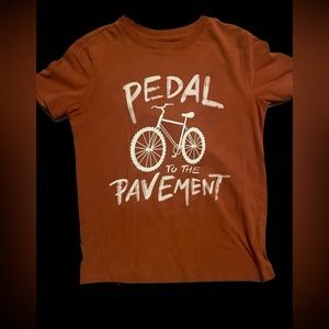 Cat & Jack “Pedal to the pavement” shirt. Size boys 8/10